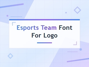 Best Esports Team Fonts for Gaming Logos and Branding