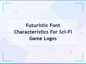 Futuristic Font Characteristics Perfect for Sci-Fi Game Logos